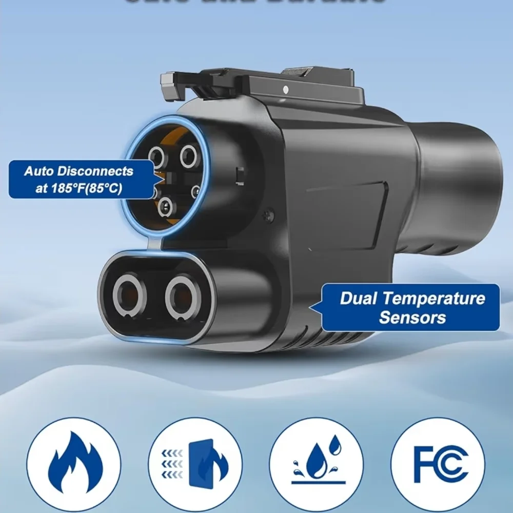 Supercharger to CCS1 Adapter - Black